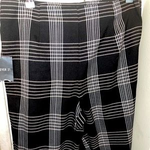 Forever 21 plaid pants